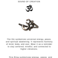 925 Sterling Silver Plain Boho Om/Aum Ring