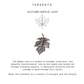925 Sterling Silver Maple Leaf Invisible Hook Necklace