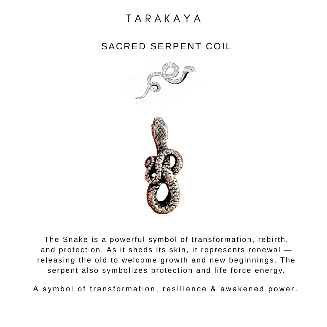 925 Sterling Silver Snake / Serpent Pendant