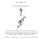 925 Sterling Silver Om/Aum Trishul Necklace