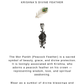 925 Sterling Silver Mor Pankh Pendant