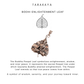 925 Sterling Silver Buddha Peepal Leaf Pendant