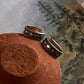 Handcrafted antique tribal Rawa silver toe ring with intricate detailing.