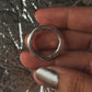 925 Sterling Silver Thick Molten Textured Stack Band Unisex Ring