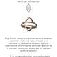 925 Sterling Silver Duality - Double Triangle Boho Ring