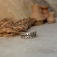 925 Sterling Silver Bohemian Hill Tribe Handcrafted Adjustable Ring