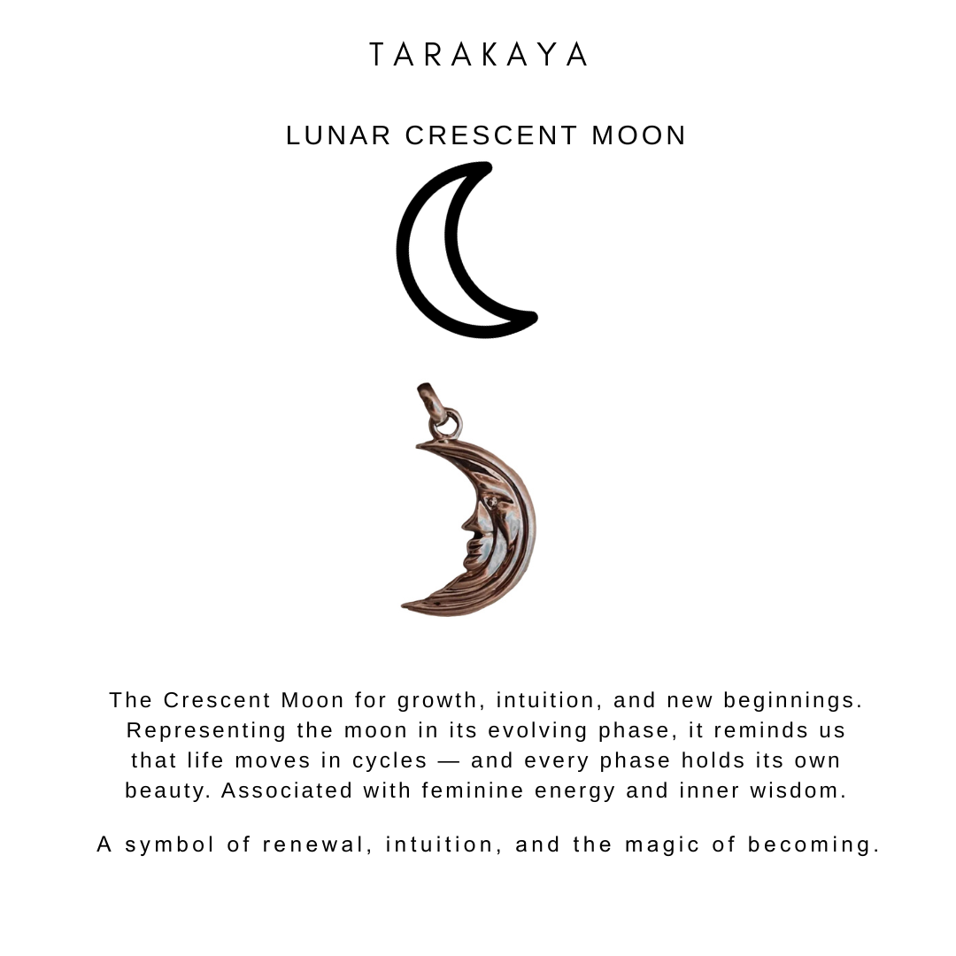 925 Sterling Silver Crescent Moon Big Pendant