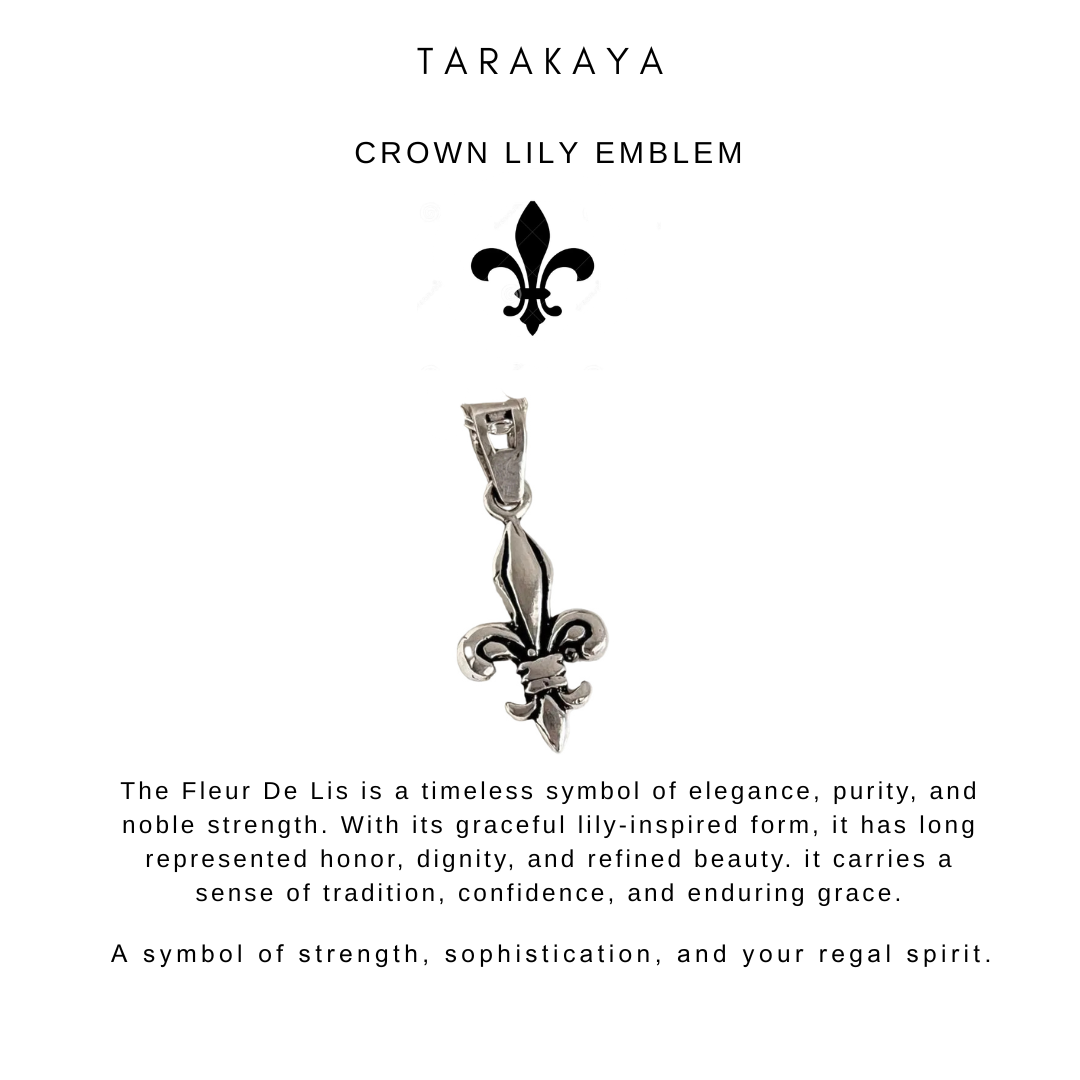 925 Sterling Silver Fleur De Lis Pendant