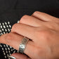 925 Sterling Silver Bohemian Hill Tribe Floral Engraved Spiral Adjustable Handcrafted Adjustable Ring
