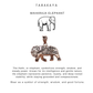 925 Sterling Silver Boho Hathi Pendant