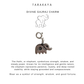 925 Sterling Silver Hathi Charm Pendant