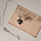 Big Chunky Italian Heart 925 Sterling Silver Necklace