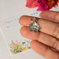 925 Sterling Silver Divine Lotus Charm Rakhi - Reusable as Pendant / Bracelet Charm Handcrafted Rakhi