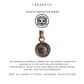 925 Sterling Silver Surya Pendant