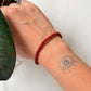 Natural Crystal Carnelian 4mm Bracelet