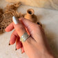 925 Sterling Silver Bohemian Hill Tribe Sun Engraved Handcrafted Adjustable Ring