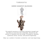 Ganesha Standing 925 Sterling Silver Pendant