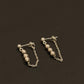 925 Sterling Silver 5mm Pure Silver Beads Chain Connector Studs