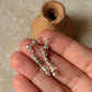 925 Sterling Silver Sun Engraved Molten Beads Studs