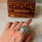 925 Sterling Silver Antique Adjustable Handcrafted Ring