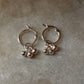 925 Sterling Silver Handcrafted Tribal Ghungroo Small Hoops Mandali Earrings