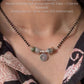 925 Sterling Silver Coin Kingsman Turquoise Hill Tribe - Mangalsutra