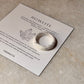 Natural Crystal Howlite Band Ring