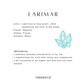 Larimar crystal for oceanic look