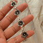 925 Sterling Silver Big Flower Bracelet