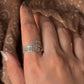 925 Sterling Silver Bohemian Evil Eye For Wander Hill Tribe Handcrafted Adjustable Ring