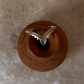 V Boho / Chevron Stack 925 Sterling Silver Ring