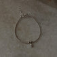 Handcrafted 925 Sterling Silver White Topaz North Star Bracelet  