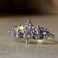 925 Sterling Silver Tanzanite Faceted Ring
