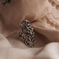 Elegant Fleur De Lis design silver ring