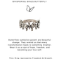925 Sterling Silver Butterflies Boho Band Ring showcasing delicate butterfly motifs symbolizing transformation and freedom.