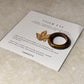 Natural Crystal Tiger Eye Band Ring