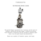 925 Sterling Silver Pigeon 3D Pendant