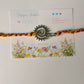 925 Sterling Silver Spiral Sun Reusable as Pendant Handcrafted Rakhi