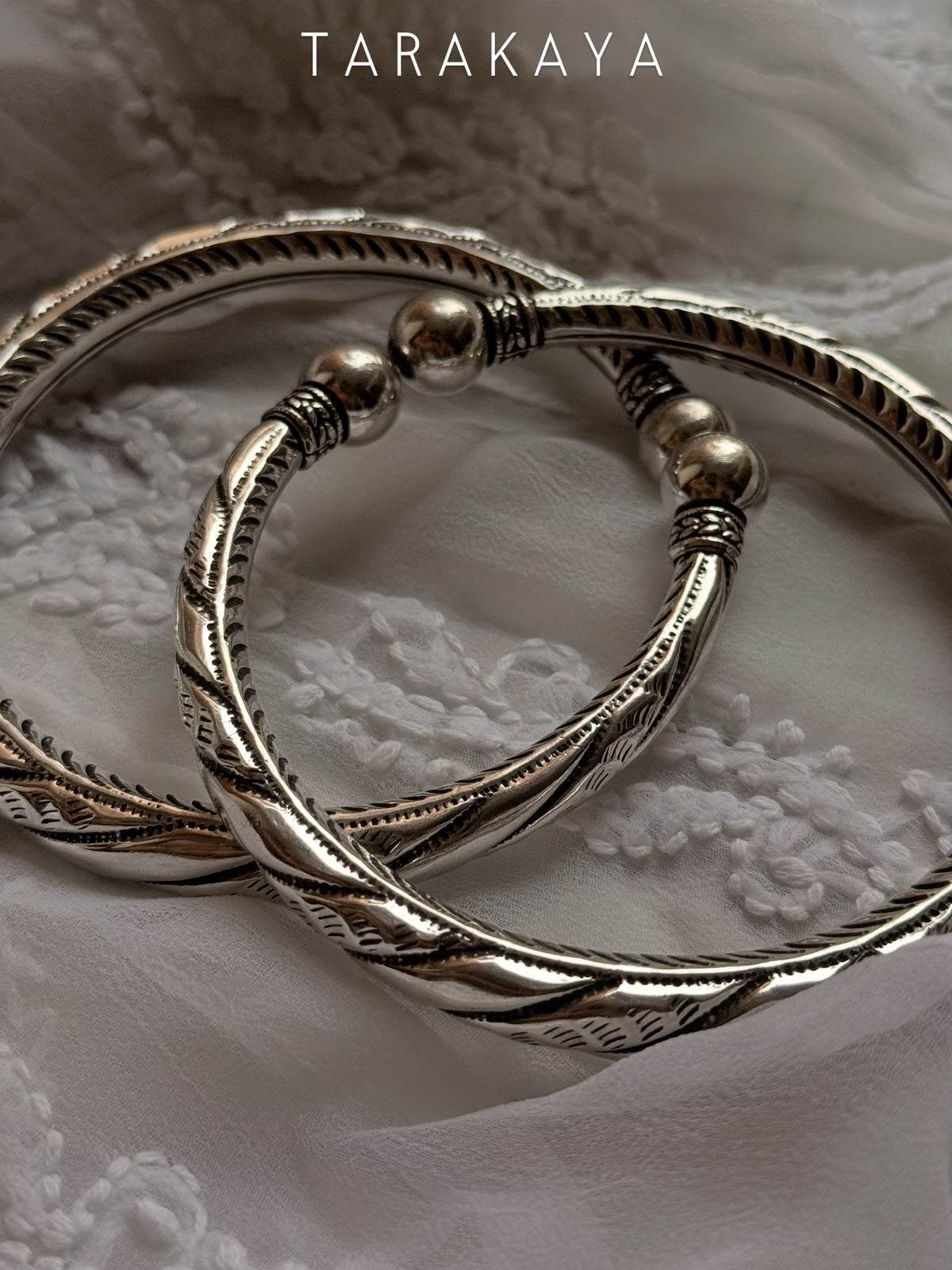 925 Sterling Silver Tribal Leg Kada Pure Daily Wear Single pc - 1 unit Anklet