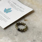 Natural Crystal Labradorite 4mm Stretchy Rings