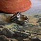 Sterling silver 925 toe ring with antique tribal Rawa detailing.