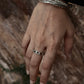 925 Sterling Silver Half Cuban Link Unisex Band Ring