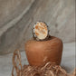 925 Sterling Silver Picture Jasper Boho Statement Ring