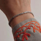 Classic Antique Patterned Silver Bracelet for Everyday Wear