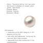 925 Sterling Silver Pearl Round Boho Ring