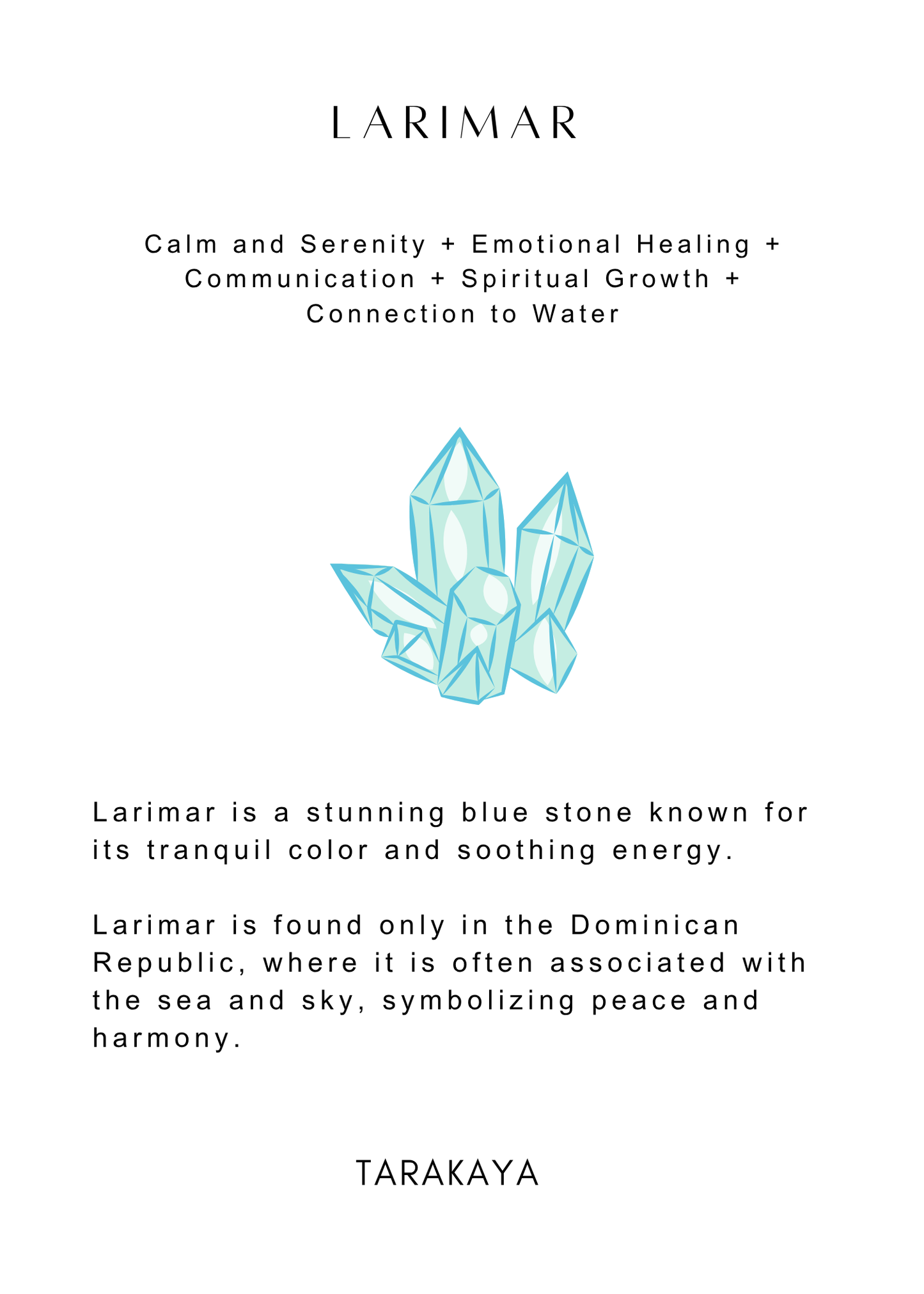 925 Sterling Silver Larimar Molten Drip Ring