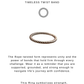 925 Sterling Silver Classic Rope Band Stackable Ring
