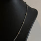 Stylish Cable Small Dot Silver Chain