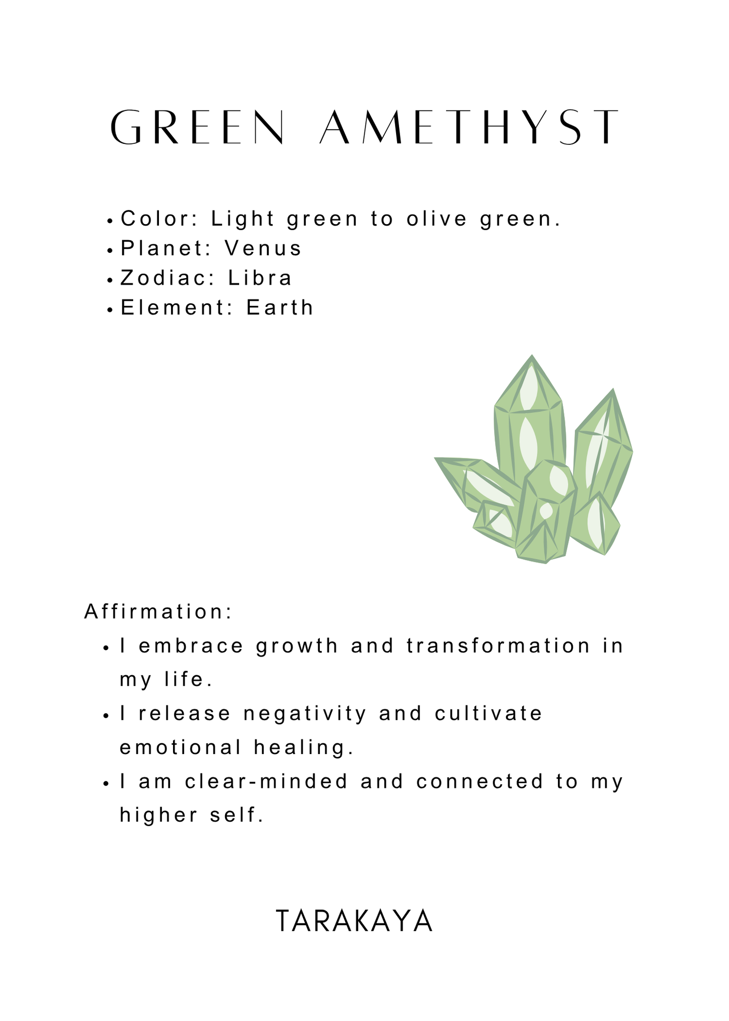 Green Amethyst Square Statement 925 Sterling Silver Ring