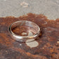 925 Sterling Silver Hidden Note ~ Till Death Engraved 4MM Band Daily Wear Ring- Couple Ring